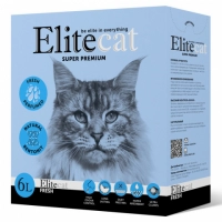 ELITECAT "FRESH" Наполнитель комкующийся с ароматом весенней свежести 6 л